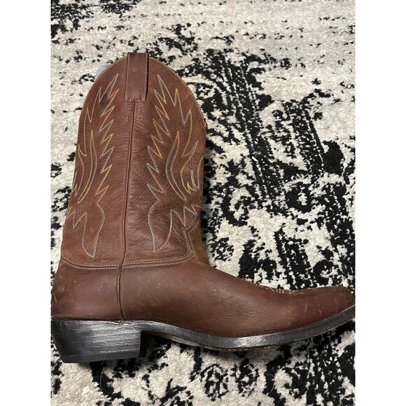 CHAPARRO COLUMBIA S.A. Western Cowboy Boots Hand Crafted Brown Men\'s Size 43 main image 7